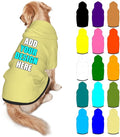 Customized Dog Hoodie with Name Logo Personalized Text Soft & Warm for Puppy Sweatshirt Hooded for Small Medium Large Dogs Girl/Boy Cats/Kitten, Khaki, M