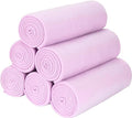 Fleece Throw Blankets Bulk Fleece Blankets Solid Wholesale Lightweight Warm Soft for Pet Bed Sofa Couch Office Wedding Gifts Travel Seasons Lilac 50x60 Inches Pack of 6