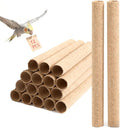 12-Pack Large Sanded Perch Covers for Parakeets,3/4" Diameter | Bird Accessories | Pet Bird Supplies | Bird Perches for Cage Parrotlets, Canaries and Other Small Birds (12pcs Large 10" L x 3/4" D)