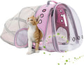 Dual Expandable Cat Backpack Carrier, Fit up to 20 lbs, Expandable Pet Carrier Backpack for Large Fat Cat and Small Puppy