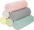 Fleece Throw Blankets Bulk Fleece Blankets Solid Wholesale Lightweight Warm Soft for Pet Bed Sofa Couch Office Wedding Gifts Travel Seasons Assorted #11 50x60 Inches Pack of 6
