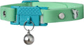 Kittyrama Meadow Cat Collar with Bell. Breakaway Collar. Won't Rub Fur. Lightweight, Soft & Comfy