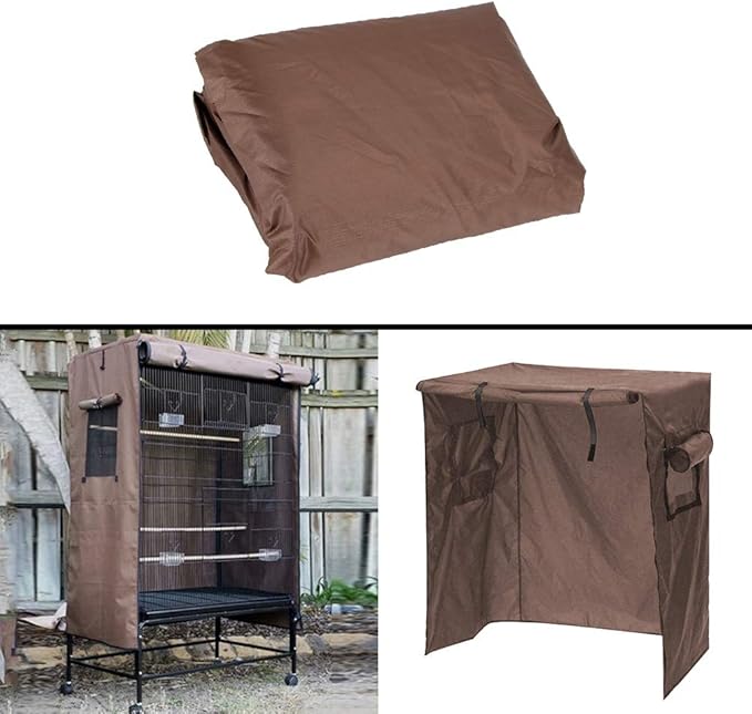 Birdcage Cover, Foldable,Pet Cage Cover, Waterproof for Garden Rain-Proof Windproof Home
