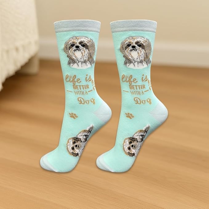 E&S Pets Pet Lover Socks - Dog & Cat Socks - Unisex Novelty Gifts