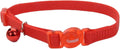 Coastal Pet Products CCP7001RED Nylon Safe Cat Adjustable Breakaway Collar with Bells, Red