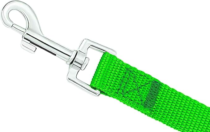 AmaGood Dog/Puppy Obedience Recall Training Agility Lead-15 ft 20 ft 30 ft 50 ft Long Leash-for Dog Training,Recall,Play,Safety,Camping (15feet,Green)
