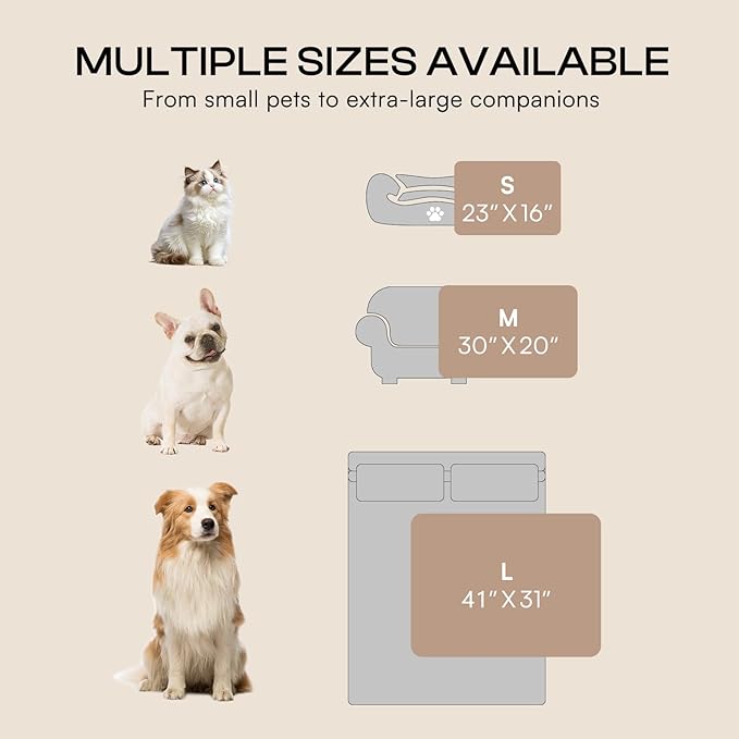 LINENLUX 1 Pack 3 Soft Dog Blanket Washable Warm Fleece Cat Blankets for Pet Puppy Fluffy Calming Flannel Brown/White/Blue Large