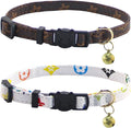 Yizepet Cat Collars, Breakaway Kitten Collar, Cute Kitty Collar in 2 Pack, Pet Supplies Accessories