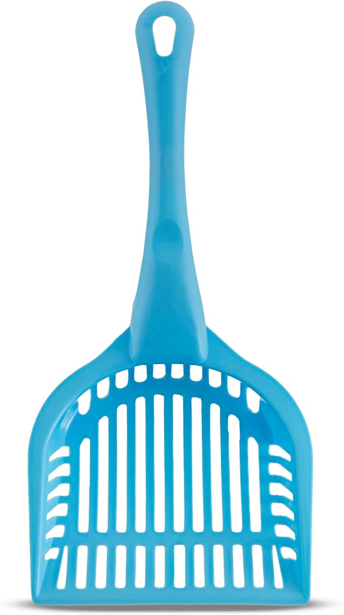 Fresh Step 4 in 1 Deluxe Cat Litter Cleanup Kit - Kitty Litter Cleaning Supplies Includes Cat Scoop, Dust Pan, Broom, and Caddy for Easy Clean Up