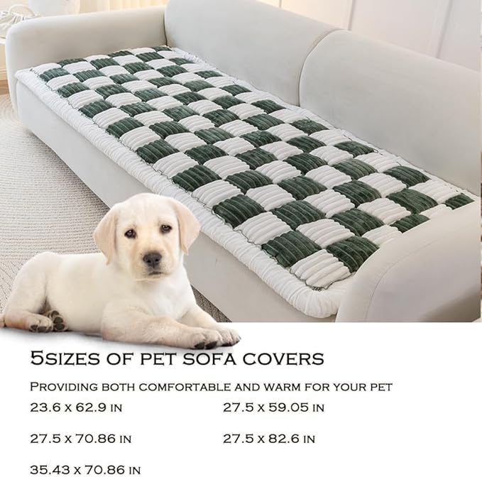 Dog Couch Cover Protector, Dog Couch Coves for Sofa, Couch Cushion for Dogs Washable, Pet Mat Bed Couch Covers for Large Dogs