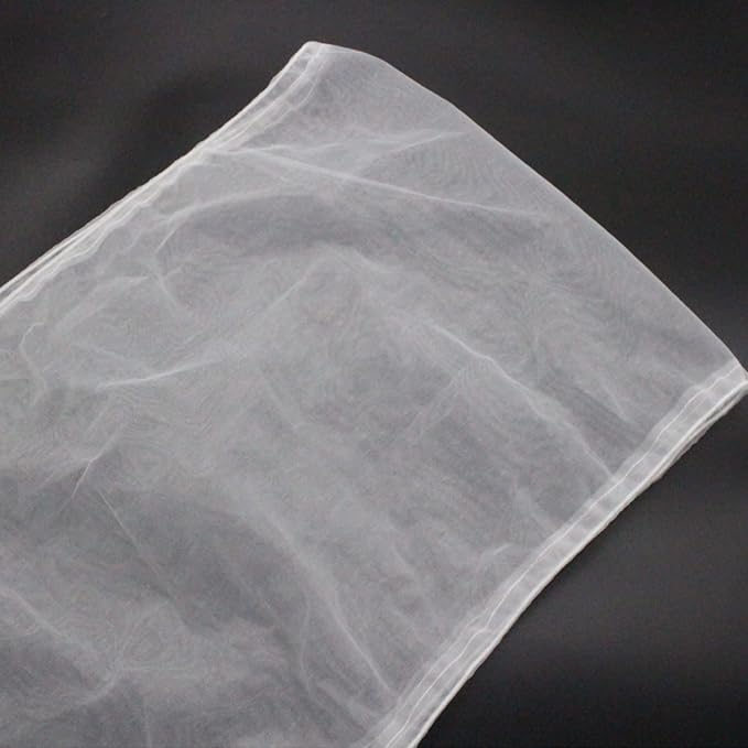 Bird Cage Seed Catcher, Large Airy Gauze Seeds Bird Cage Cover Guard Adjustable Bird Cage Cover Birdcage Seed Feather Catcher Universal Birdcage Parrot Bird Nylon Mesh Net Cover(L-118x16 in, White)