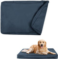 Waterproof Dog Bed Cover Replacement for 42 Inch Wire Crates, Heavy Duty Oxford Fabric Pet Bed Sleeve with Zipper, Washable & Durable Mattress Protector for Puppy, 40" L x 27" W x 4" H (Cover Only)
