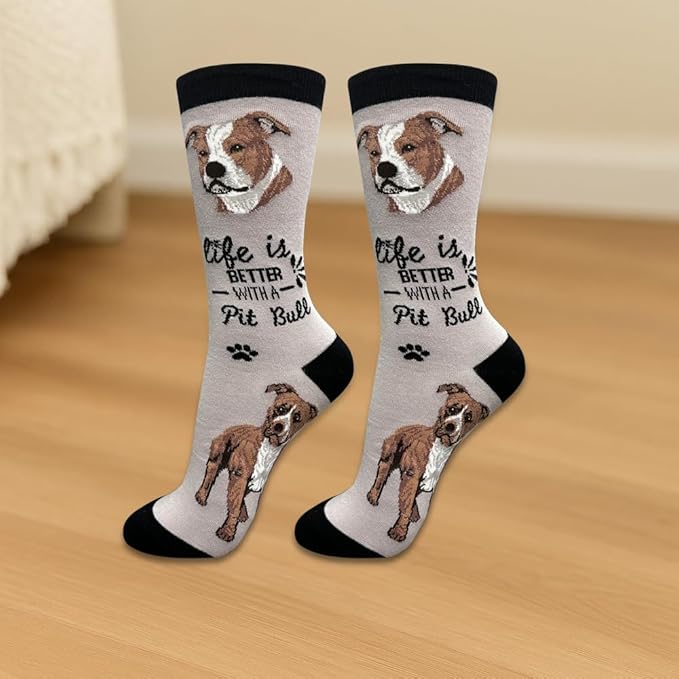E&S Pets Pet Lover Socks - Dog & Cat Socks - Unisex Novelty Gifts