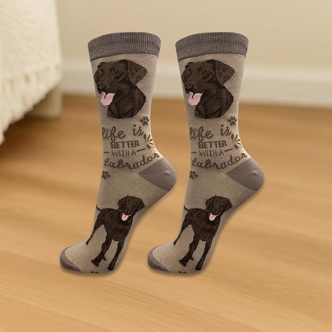 E&S Pets Pet Lover Socks - Dog & Cat Socks - Unisex Novelty Gifts