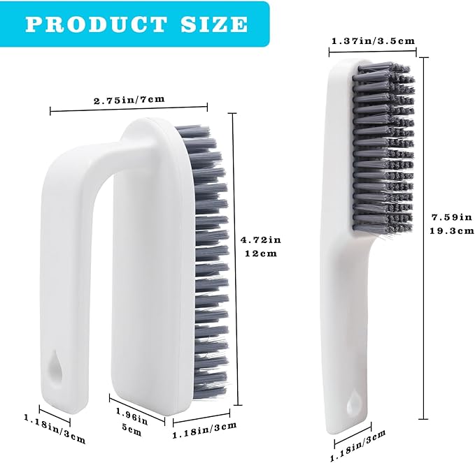 2-Pack Bird Bath Brush Includes Large and Small Brushes, Scrubbing Brush Set for Bird Bath, Bird Bath Cleanning Tools, Bird Bath Accessories, Bird Bath Cleaning Brush