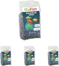 GloFish Aquarium Sand 5 Pounds, Black with Highlights, Complements Tanks and Décor, (AQ-78485) (Pack of 4)