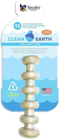 Spunky Pup Clean Earth Recycled Stick | Made in USA | Made from 100% Recycled Water Bottles, Gray