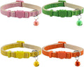 Yizepet Cat Collars with Bells, Breakaway Kitten Collar, Cute Kitty Collar, Pet Supplies Accessories