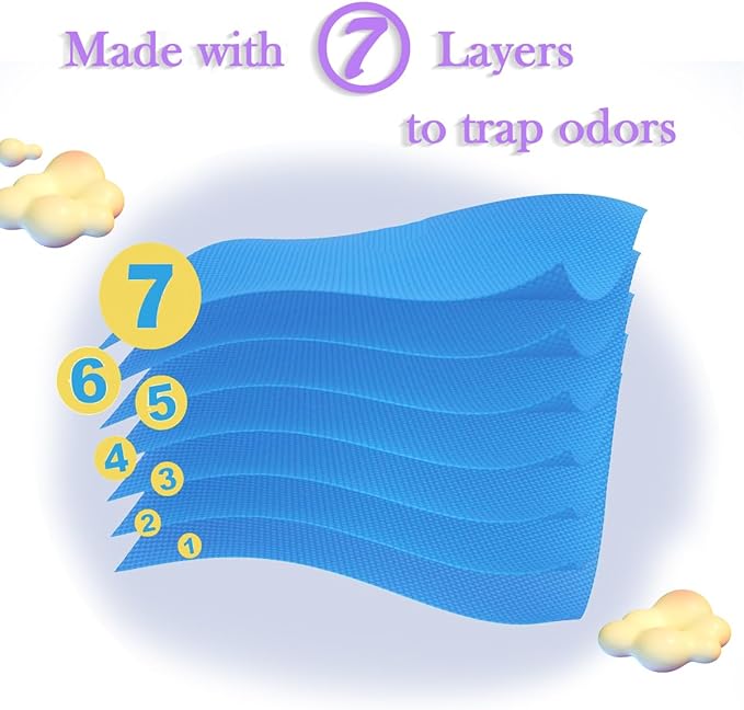 Cat Litter Refill Bags (9-Pack) Litter Refills Generic Compatible with Your Standard, Plus, XL and XL+ Pails Refill Cartridge