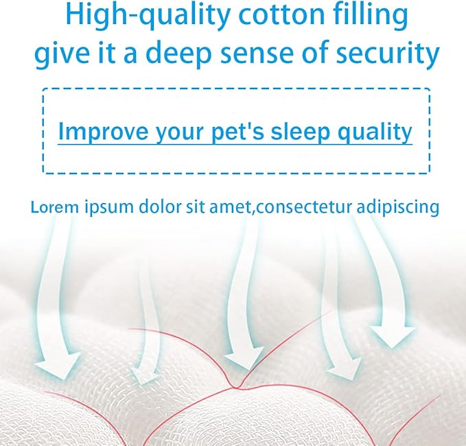 Original Calming Donut Dog and Cat Bed in Shag Fur, Dog Beds for Melium Dogs, Anti Anxiety Round Fluffy Plush Faux Fur Pet Bed XX-Large