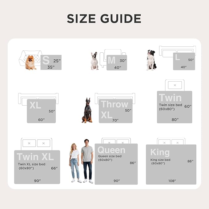 Bedsure Waterproof Dog Blankets for Extra Large Dogs - XL Cat Blanket Washable for Couch Protection, Sherpa Fleece Puppy Blanket, Soft Plush Reversible Throw Furniture Protector, 50x60, Eggplant