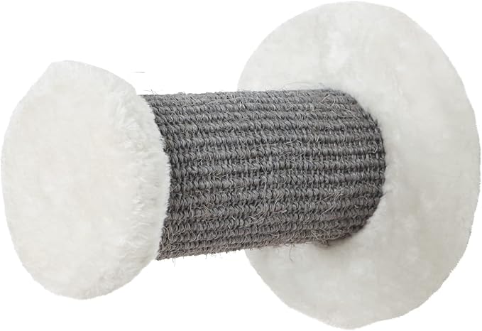 Trixie Wall Mounted Cat Lounge Set with Hammock & Condo – Climbing Shelves with Plush Condos & Sisal Steps – Wall-Mounted Cat Furniture for Scratching & Lounging – Gray, 18.75 x 11 x 11.25 in