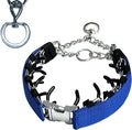 Prong Training Collar for Dogs, Rotating Ring Welding, Adjustable Dog Training Pinch Collar with Quick Release Buckle, for Small Medium Large Dogs
