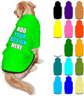 Personalized Dog Hoodie Customized with Name Photo Pet Warm Sweater Hoodie for Medium Large Dogs & Cat Puppy, Lime, XXL