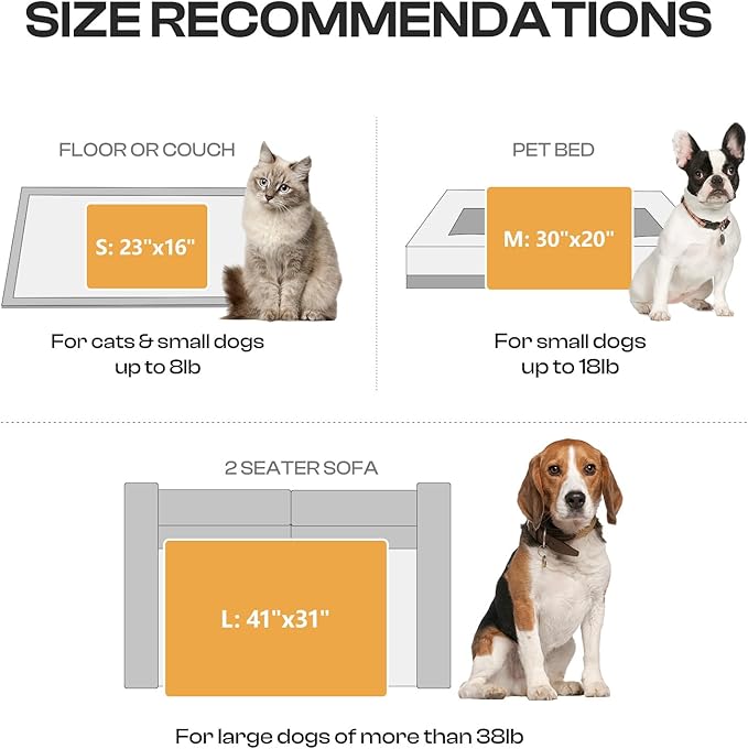 Luciphia 1 Pack 3 Blankets Super Soft Fluffy Premium Fleece Pet Blanket Flannel Throw for Dog Puppy Cat Paw Brown/Pink/White Large(41x31 inch)