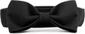 Segarty Dog Bowtie Neck Girth 12.6-18.1in, Adjustable Black Bowtie Collar for Large Dogs, Tie Tuxedo Comfortable Cotton Boy Pets Bows Grooming Accessories for Formal Wedding Holiday Birthday Party