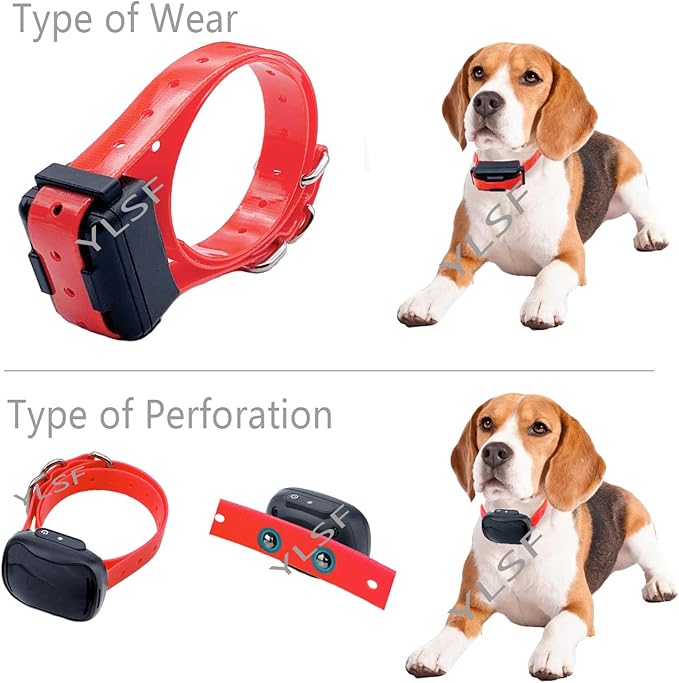 Dog Collar Strap for Most of Electronic Training Shock Collar Receivers-Adjustable Durable Waterproof Odorless 3/4 Inch Collar Replacement for Barking Fence-Pet TPU Collar Strap