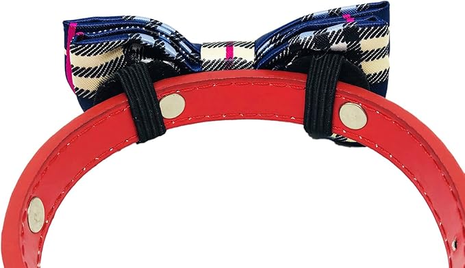 PET SHOW 10 Pack Small Dogs Collar Bowties Attachment Charms for Puppies Cats Embellishment Collars Accessories Bows Ties for Birthday Parties Holiday Wedding Supplies