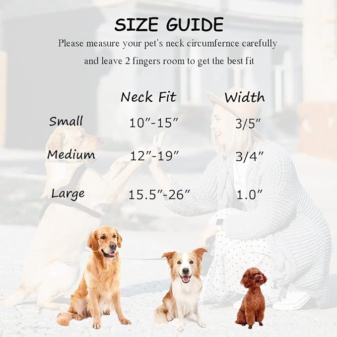 Soft Cotton Dog Collar with Metal Buckle Adjustable Heavy Duty Comfy Corduroy Collars for Small Medium Large Dogs,Grass Green,Small