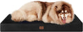 EHEYCIGA Waterproof Dog Bed Orthopedic 47"x29", Memory Foam Pet Bed for XXLarge Dog Bed, Washable Pet Mat with Removable Cover, Black