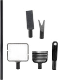 4 in 1 Portable Aquarium Cleaning Tool Kit Fish Tank Cleaning Set with Long Handle Fish Tank Cleaner Net, Shovel, Sponge, Plant Fork - Saltwater & Freshwater Fish Tank