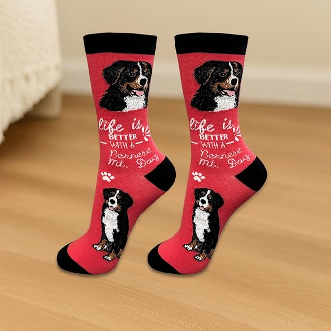 E&S Pets Pet Lover Socks - Dog & Cat Socks - Unisex Novelty Gifts