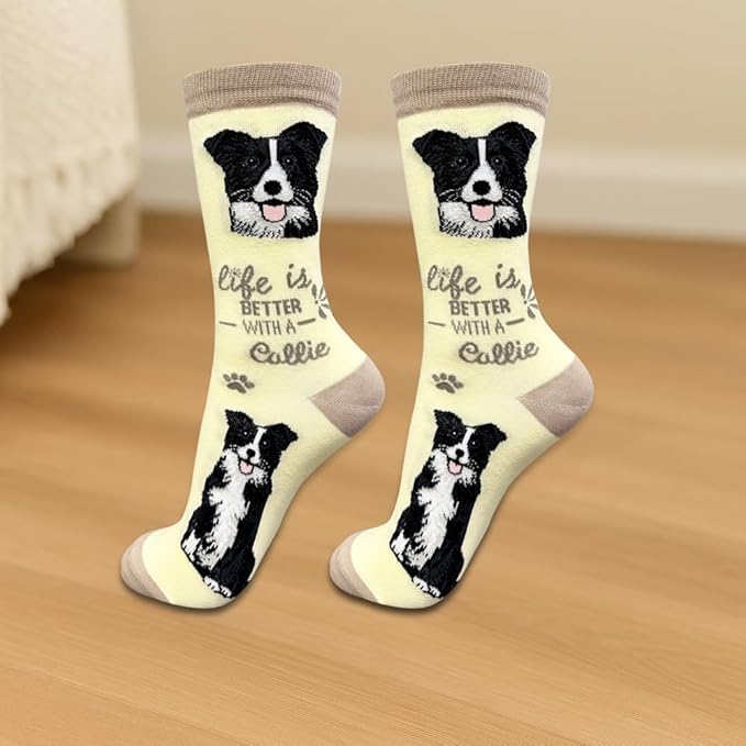 E&S Pets Pet Lover Socks - Dog & Cat Socks - Unisex Novelty Gifts