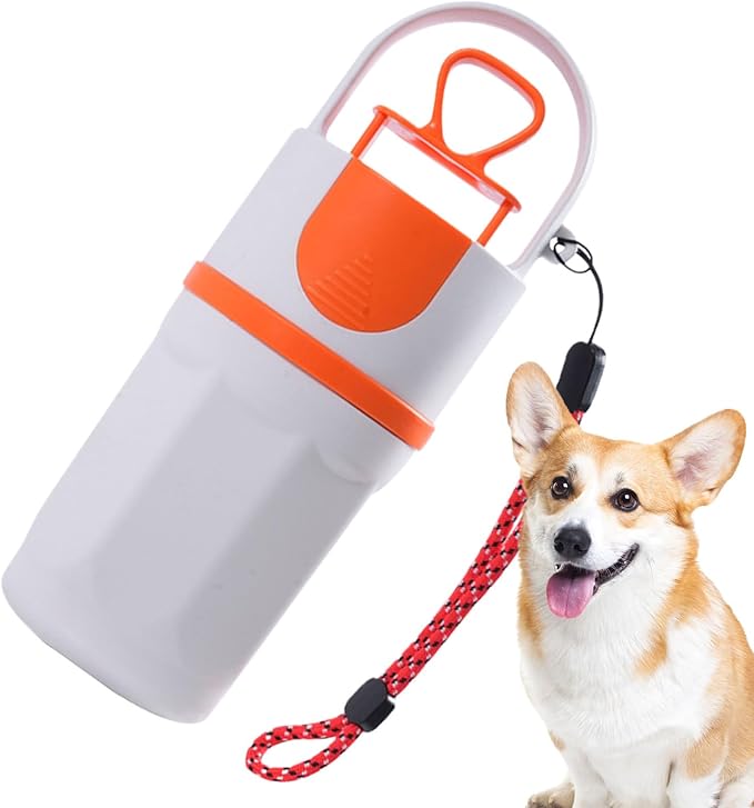 Dog Poop Scooper Tool - Yard Waste Picker, Portable Pet Poop Holder, Animal Waste Grabber | Convenient Travel Accessory for Walking Dogs Small Medium Large Outdoor Home Park Cleaning