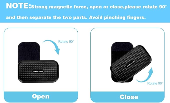 Carefree Fish Aquarium Super Strong Magnetic Cleaner for Glass Fish Tank Magnet Brush Floating