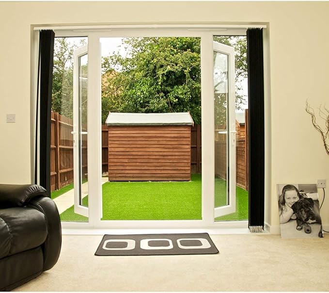 ALTRUISTIC Artificial Grass 9FTX65FT(585 Square Feet), Realistic Fake Grass Deluxe Turf Synthetic Thick Lawn Pet Turf, 1 3/8” Height, Outdoor Decor, Customized