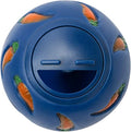 Niteangel Treat Ball, Snack Ball for Guinea Pigs, Rabbits, Hedgehogs and Other Small Pets (Small, Blue)