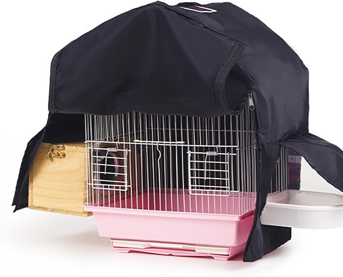Bird Cage Cover Birdcage Cover Good Night Animal Privacy Dustproof Night Blackout Cover for Parakeets Parrot Lovebirds Macaw