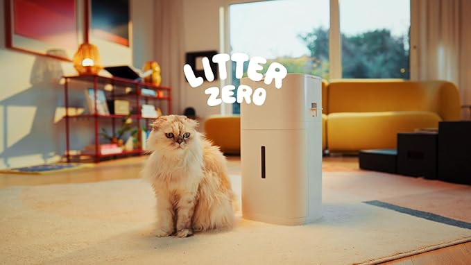Litter Zero Base Set (Includes 1 Refill, Scoop) + 9 Additional Refill Pack
