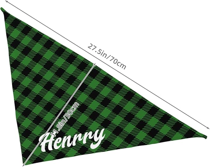 Custom Pet Scarf Personalized Dog Bandana with Name Personalized Add Your Text Bibs Triangle Head Scarfs Gift for Small Medium Large Dogs Cats Baby Puppy Pets Accessories