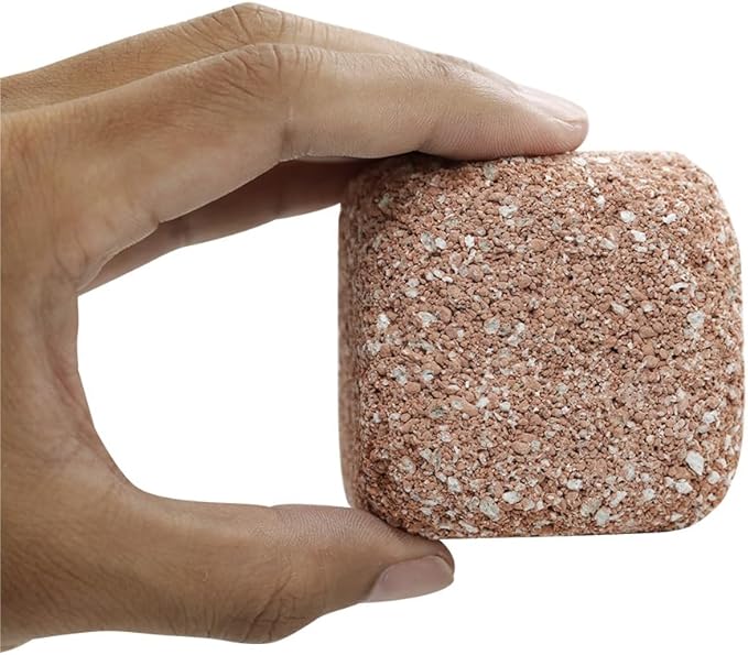 Aquarium Stone for Natural Water Clarification and Odor Removal Featuring Beneficial Bacteria (Small)