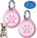 2 Pack QR Code Dog ID Tags for Collar, Personalized Smart Dog Tag with Online Profile, Scan to Contact Owner & View Medical Info, No App No Subscription, Anti-Lost (1.2")