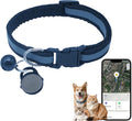 Silicone Bell Cat Tracker, Locator for Pets Only iOS, Dog Location Tracking Collar, Works Worldwide with Any Collar, No Other Fees, Huthur Tag
