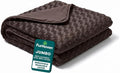 FurHaven Replacement Dog Bed Cover, Contour Luxe Lounger Design, Soft & Breathable Fabric for Cozy Comfort, Machine Washable, Jumbo XL, Ultra Plush Faux Fur & Suede, Chocolate