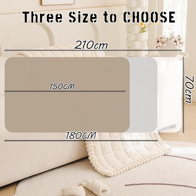 Sofa Cover Fuzzy Couch Cover for Pet, Couch Covers for Dogs Washable Non-Slip Sofa Slipcover Cushion Protector Pets Friendly Mat Bed