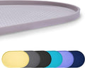 100% Waterproof 1.0" Raised Edge BPA Free Silicone Dog Food Mat, Pet Cat Feeding Mats Contain Spills Protects Floors, Placemats for Cats and Dogs Water Bowl Dishwasher XXL Large.